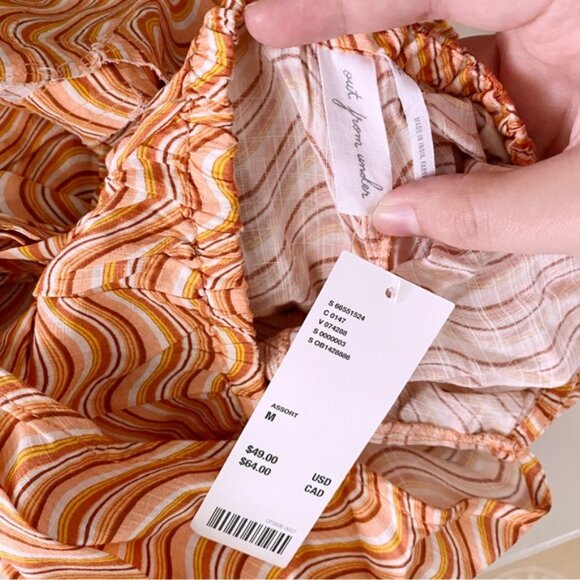 Urban Outfitters | Sand Dollar Romper Assorted Wavy Groovy Pink 70s Style New - Picture 13 of 15